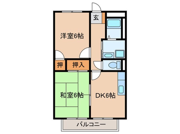 Ｓｕｒｐｌｕｓ丹羽IIの物件間取画像